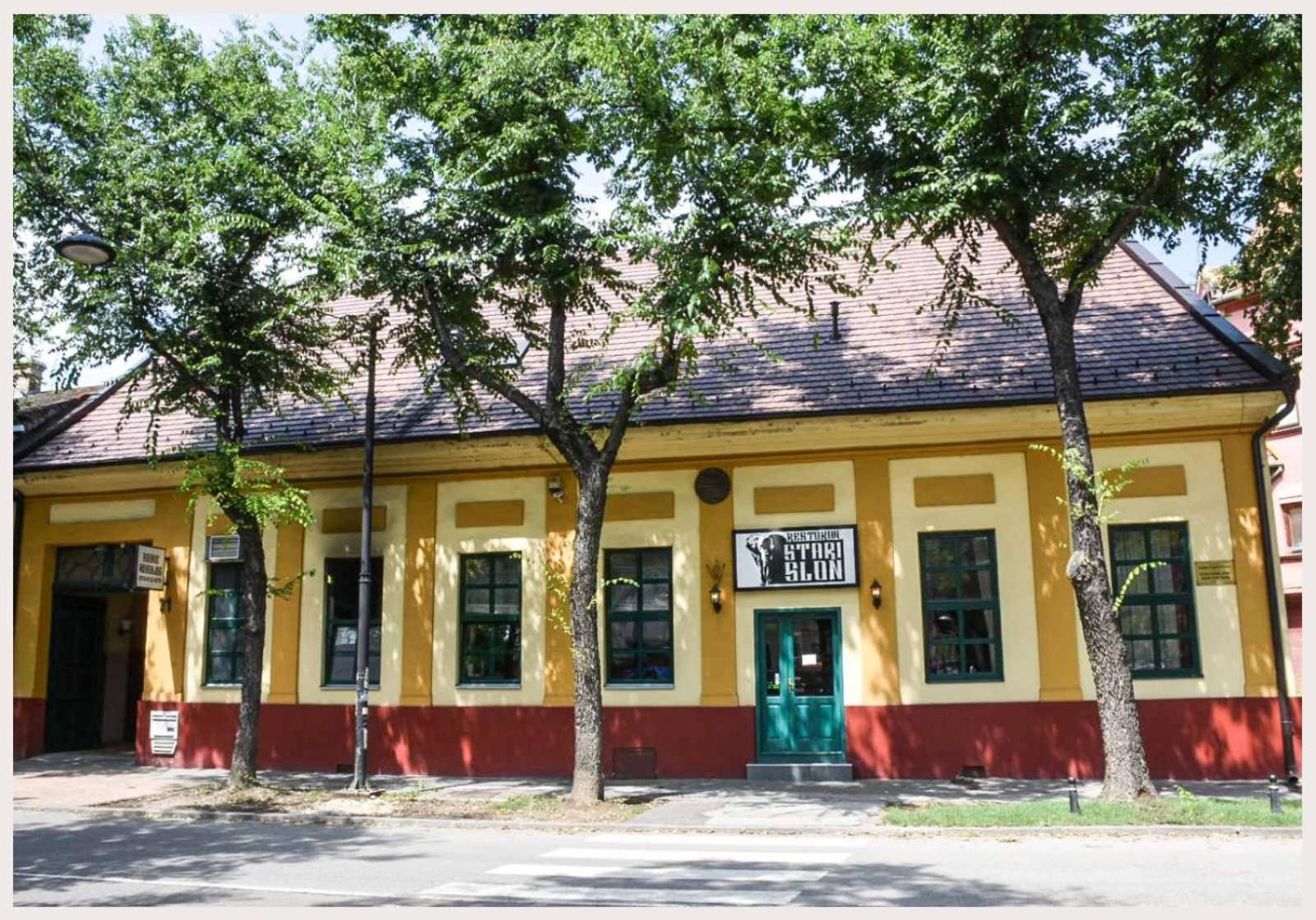 Stari Slon Hotel Sombor Exterior photo